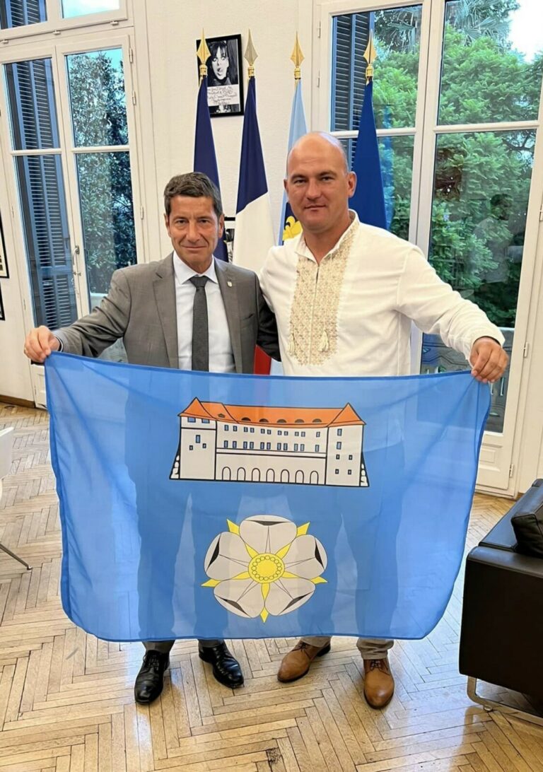 Щирі вітання міському голові французького міста Канни Давіду Ліснару з переконливою перемогою на місцевих виборах та переобранням на посаду!