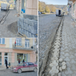 ПОЧАЛИ РЕМОНТ ФАСАДУ ТА РОЗІБРАЛИ ТРОТУАР БЕЗ ЖОДНИХ ДОЗВОЛІВ