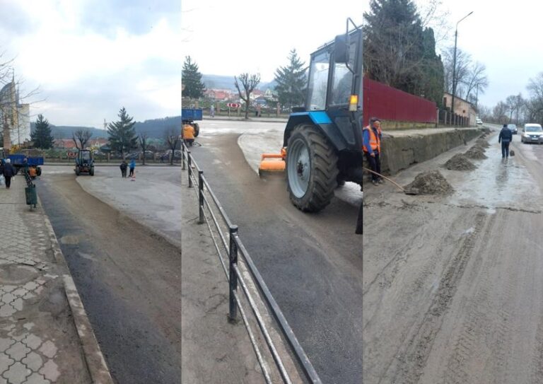 КОМУНАЛЬНИКИ ПРОДОВЖУЮТЬ ЧИСТИТИ МІСТО