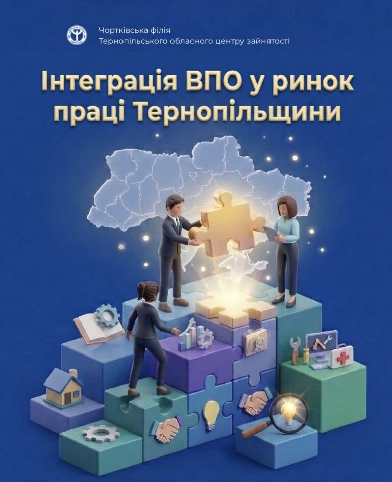 Інтеграція ВПО у ринок праці Тернопільщини
