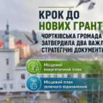 КРОК ДО НОВИХ ГРАНТІВ: ЧОРТКІВСЬКА ГРОМАДА ЗАТВЕРДИЛА ДВА ВАЖЛИВІ СТРАТЕГІЧНІ ДОКУМЕНТИ