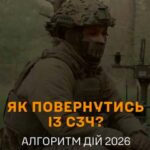 Короткий алгоритм дій для військовослужбовця ЗСУ, який перебуває у СЗЧ та бажає повернутися на службу через 1 центр рекрутингу