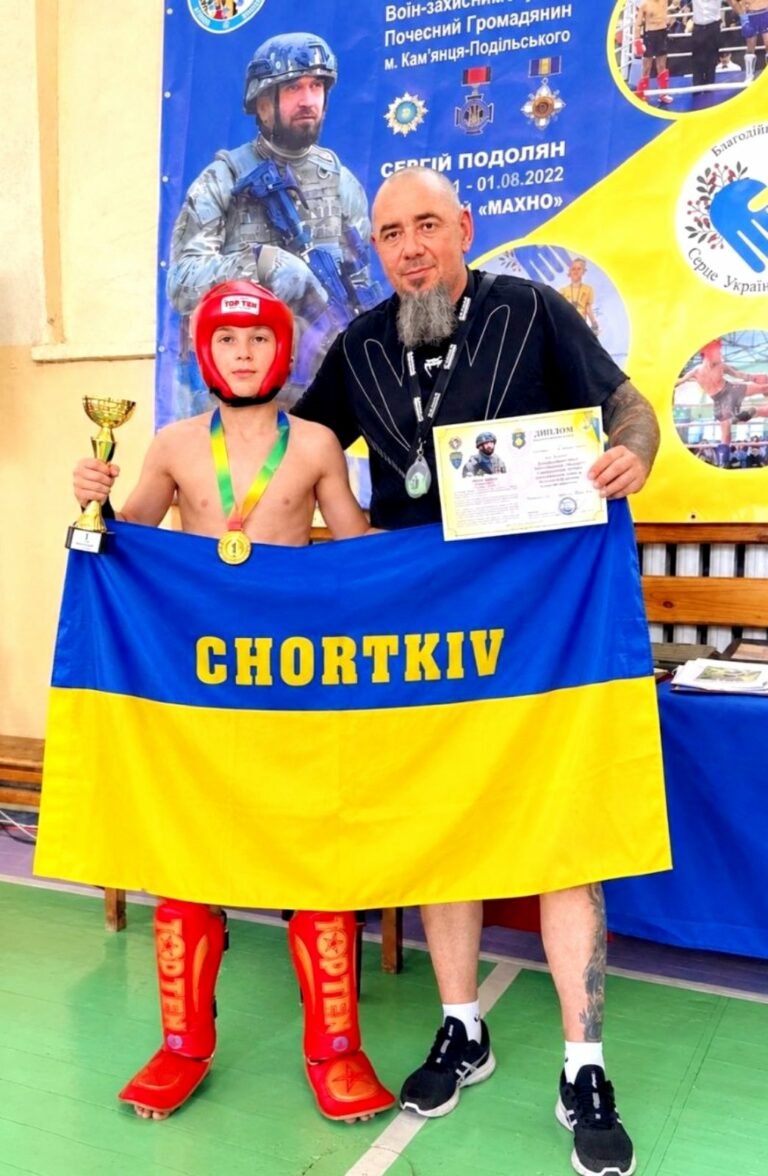 ЧОРТКІВ’ЯНИН ОЛЕКСАНДР БАЙРАК – ПЕРЕМОЖЕЦЬ ВІДКРИТОГО КУБКА ХМЕЛЬНИЧЧИНИ З КІКБОКСИНГУ WAKO